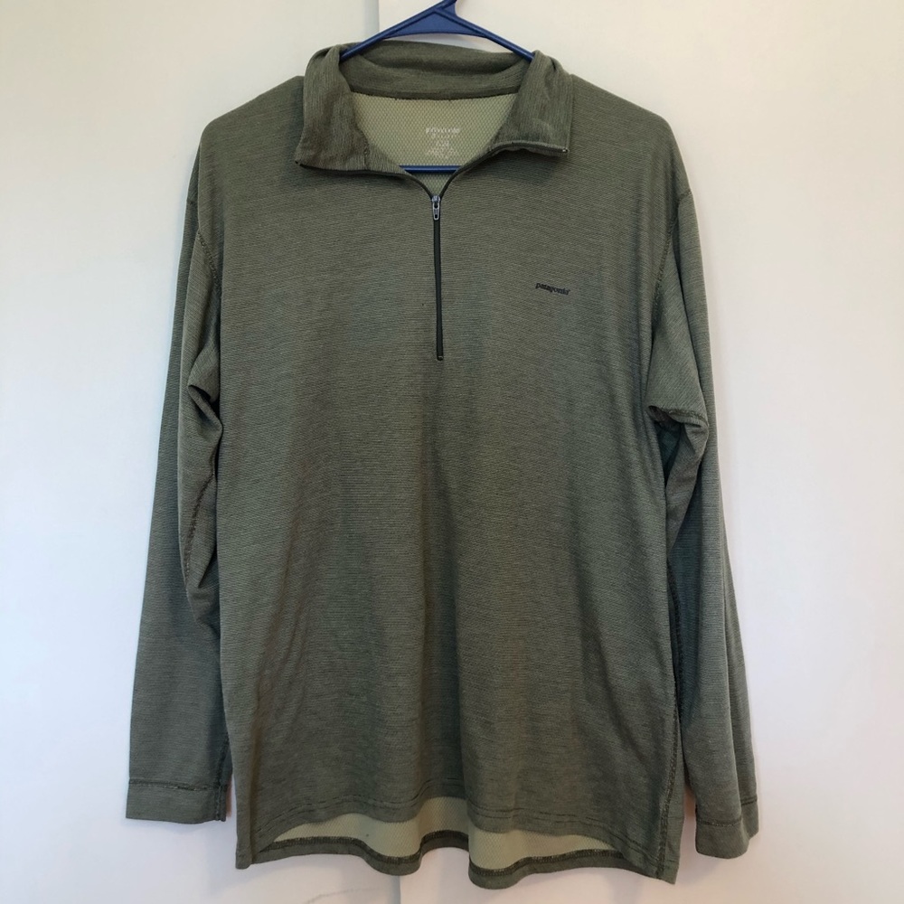 Patagonia base layer quarter zip